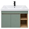 купить Шкаф под умывальник Mashtab 12634 Niagara (Sava) suspendat cu 2 uși si rafturi 800x470x580 Stejar-Olive в Кишинёве 