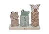 cumpără Jucărie Jollein 120-001-67090 Stacking Tower Jungle Jambo (din lemn) în Chișinău 