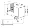 купить Встраиваемая посудомоечная машина Whirlpool W8IHP42L в Кишинёве 