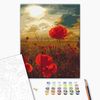 купить Картина по номерам BrushMe BS51961 40*50 cm (în cutie) Maci sub soarele arzător в Кишинёве 