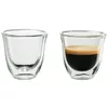 cumpără Pahar DeLonghi DLSC310 SET 2 Glasses Espresso 60ml în Chișinău 