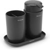cumpără Set pentru baie Brabantia 28 03 68 Bathroom Accessory Set Brabantia, 3 Pieces, Dark Grey în Chișinău 