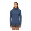 cumpără Îmbrăcăminte sport Rab Tricou dame Sonic LS Zip Tempest Blue 12 (QBL-04-TMB-12) în Chișinău 