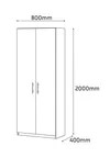 cumpără Dulap de birou Fabrik Home Office-Line №11 дуб сонома în Chișinău 