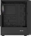 купить Корпус для ПК FURY NFO-2153 Shobo SH4 RGB Midi Tower Window, Black в Кишинёве 