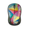 купить Мышь Trust Yvi FX Wireless Mouse - Geometrics, LED illumination in continuously changing colours, 8m 2.4GHz, Micro receiver, 800-1600 dpi, 4 button, Rubber sides for comfort and grip, USB, TR-22337-03 в Кишинёве 