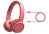 Bluetooth headphones Philips TAH4205RD/00, Red 