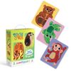 cumpără Joc educativ de masă Dodo 301230 Set carduri cu elemente tactile Montessori Puii animalelor în Chișinău 