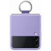 купить Чехол для смартфона Samsung EF-PF711 Silicone Cover with Ring B2 Lavender в Кишинёве 