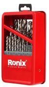 cumpără Burghiu Ronix RH-5582 Set 25buc burghie cutie metalică în Chișinău 
