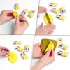 купить Набор для творчества Okto 10025 Plastilină aerată Air Clay Colours, 10buc, galbenă, mărimea S в Кишинёве 
