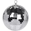 cumpără Decor de Crăciun și Anul Nou Promstore 12834 Шар елочный зеркальный Disco 150mm серебряный în Chișinău 