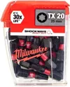 cumpără Set de tubulare, bite, duze Milwaukee 4932430875 Capete de insurubat TX20 25mm (P.25) în Chișinău 
