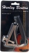 купить Аксессуар для музыкальных инструментов Harley Benton HBA007 Acoustic/Electric (capodastru) в Кишинёве 
