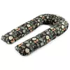 купить Домашний текстиль PernaMea Fata de Perna pt gravide forma-U, Leaves (PM.101702/11) в Кишинёве 