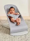 купить Детское кресло-качалка BabyBjorn 006224A Balansoar Bliss Light Grey, Bumbac в Кишинёве 