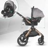 cumpără Сărucior pentru copii Coccolle Melora Moonlit Grey, 3in1 cu landou transformabil în Chișinău 