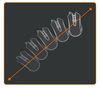 Gaming Mouse Pad Cougar CONTROL EX-L, 450 x 400 x 4 mm, Cloth/Rubber, Stitched Edges, Black 