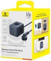 купить Фильтр электрический Baseus E00082100123-00 3AC+1*USB-A+1*Type-C 1,5M, EnerFill FA11, Cosmic Black в Кишинёве 