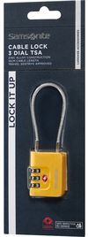 cumpără Accesoriu pentru bagaje Samsonite Ta Revolution Cablelock 3 Dial TSA Galbena (155576/1924) în Chișinău 