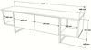 купить Тумба напольная для TV Trendy VG30-GE, 160x47x40cm (GTR000277) в Кишинёве 