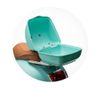 купить Электромобиль Chipolino ELMVE0251TG Мотоцикл Vespa GTS Super teal green в Кишинёве 