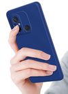 cumpără Husă pentru smartphone Helmet Liquid Silicone Redmi 12C, Blue în Chișinău 