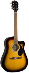 cumpără Chitară Fender Pack FA-125 Dreadnought Sunburst în Chișinău 
