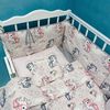 cumpără Lenjerie de pat pentru copii PernaMea Set lenjerie Baby Unicorn roz 8 piese (PM.100507) în Chișinău 