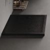 купить Душевой поддон New Trendy Tray Mild Stone Rectangular Black 90x90x4,5 mm B-0584 в Кишинёве 