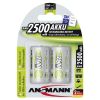 купить Аккумулятор Ansmann 5030912 NiMH rechargeable battery Baby C / HR14 / 1.2V, 2500мАh, 2 pack в Кишинёве 