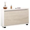 cumpără Raft pentru încălțăminte Mobildor-Lux Leo Slim 90x16x47H cm White/Sonoma în Chișinău 