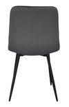 купить Стул Evelin di Costacurta YTC-080B, BLU-14 (Dark grey) в Кишинёве 
