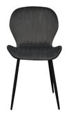 купить Стул Evelin di Costacurta YTC-064B, BLU-14 (Dark grey) в Кишинёве 