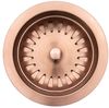 cumpără Sifon pentru chiuvetă bucătărie Helika-AquaSanita AQF-002V-C Glossy Copper în Chișinău 
