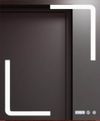 cumpără Oglindă baie Bayro Edge 700x800 LED touch, подогрев, часы, термометр în Chișinău 