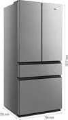 купить Холодильник SideBySide Gorenje NRM8181UX в Кишинёве 