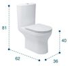 cumpără Vas WC Nomo 10246VF set vas WC (11146) în Chișinău 