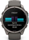 купить Смарт часы Garmin Fenix 9, 47mm, Bare Ti, Pebble Gray Band (010-04762-01) в Кишинёве 