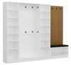 cumpără Mobilă pentru antreu Trendy Noe-8297, 270x210x35cm (GTR004017) în Chișinău 