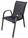 cumpără Mobilier pentru grădină Jumi OM-967984 Mobilier de gradina FIESTA, masă, canapea, 2 fotolii, Negru în Chișinău 