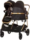 купить Детская коляска Chipolino Kbds02401og Duo Smart Obsidian / Gold в Кишинёве 