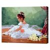 cumpără Tablou pe numere Art Gallery GX8361 Mica balerina 40x50cm Eco în Chișinău 