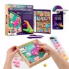 купить Набор для творчества Okto 20050 Set creativ DIY cu plastilină aerată Air Clay Lumi mici: Unicorn в Кишинёве 