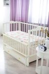 купить Кроватка Kuzya Anghelina cu sertar (ivory) в Кишинёве 
