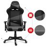 купить Офисное кресло Huzaro Force 6.2 grey в Кишинёве 