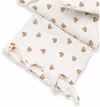 cumpără Lenjerie de pat pentru copii New Baby 59558 Одеяло-конверт муслин lace-up Little Hearts în Chișinău 