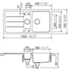 купить Мойка кухонная Schock Cristalite Formhaus D-150L в Кишинёве 