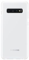 купить Чехол для смартфона Samsung EF-KG975 LED Cover S10+ White в Кишинёве 