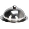 купить Тарелка Excellent Houseware 55117 Platou cu closa D24.5cm, inox в Кишинёве 